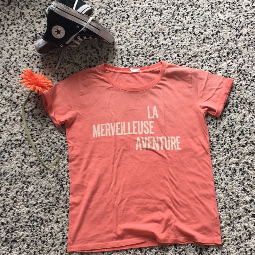 MOTHER Denim La Merveilleuse Aventure Tee